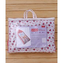 Babyhug Premium Sleeping Bag Unicorn Print - Pink