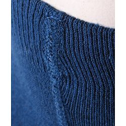 Cute Walk by Babyhug Antibacterial Footed Tights Star Design - Navy Blue
