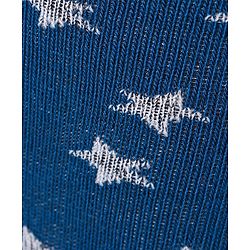 Cute Walk by Babyhug Antibacterial Footed Tights Star Design - Navy Blue