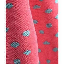Cute Walk by Babyhug Antibacterial Polka Dot Footed Tights - Pink