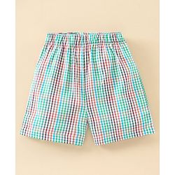 Babyhug 100% Cotton Boxer Basket Ball Print Pack of 3 - Blue