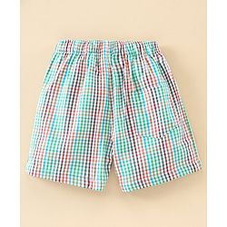 Babyhug 100% Cotton Boxer Basket Ball Print Pack of 3 - Blue