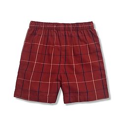 Babyhug 100% Cotton Boxers Shoes Print Pack of 2 - Red Blue