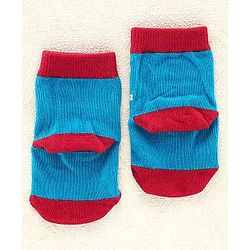 Cutewalk By Babyhug Anti Bacterial Ankle Length Socks Pack o 2 - Multicolor