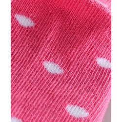 Cute Walk by Babyhug Anti-bacterial Ankle Length Socks Pineapple Design Pack of 3 - White Pink