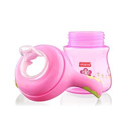 Babyhug Twin Handle Training Soft Spout Sipper Pink - 150 ml