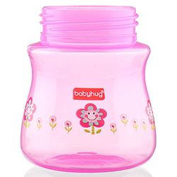 Babyhug Twin Handle Training Soft Spout Sipper Pink - 150 ml