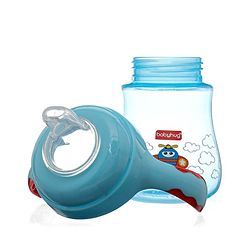Babyhug Twin Handle Training Soft Spout Cup Blue - 150 ml