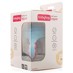 Babyhug Twin Handle Training Soft Spout Cup Blue - 150 ml