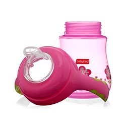Babyhug Twin Handle Training Soft Spout Cup Blue - 150 ml