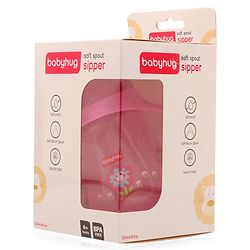 Babyhug Twin Handle Training Soft Spout Cup Blue - 150 ml