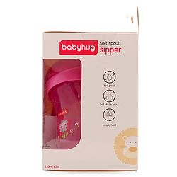 Babyhug Twin Handle Training Soft Spout Cup Blue - 150 ml