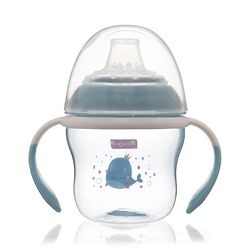 Babyhug Twin Handle Training Soft Spout Cup - 150 ml (Colour May Vary)