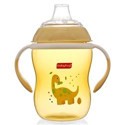 Babyhug Twin Handle Training Soft Spout Cup Yellow - 250 ml