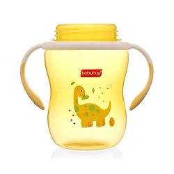 Babyhug Twin Handle Training Soft Spout Cup Yellow - 250 ml