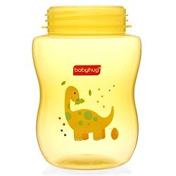 Babyhug Twin Handle Training Soft Spout Cup Yellow - 250 ml