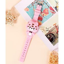 Babyhug Bear Design Digital Watch - Pink