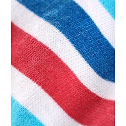 Babyhug 100%Cotton Anitbacterial Briefs Aeroplane Print Pack of 3 - Blue White