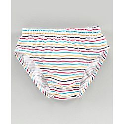 Babyhug 100% Cotton Antibacterial Brief Pack of 3 - Blue Orange