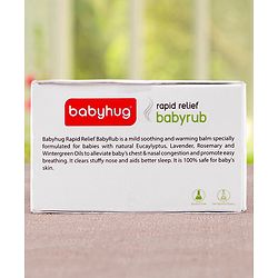Babyhug Rapid Cold Relief Babyrub - 50 ml