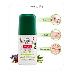 Babyhug Rapid Cold Relief Roll On - 40 ml
