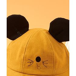 Babyhug Hat Yellow - Circumference 57 cm