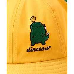 Babyhug Hat Dino Print Yellow - Cicumference 54 cm