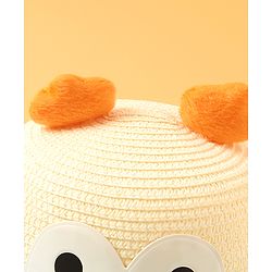 Babyhug Owl Design Hat Blue - Circumference 54 cm