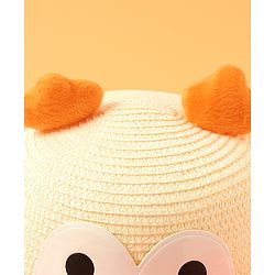 Babyhug Owl Print Hat Pink - Circumference 54 cm