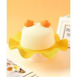 Babyhug Owl Print Hat Pink - Circumference 54 cm