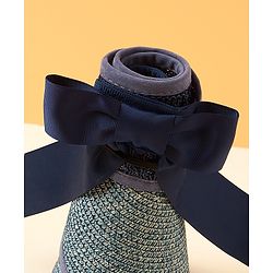 Babyhug Summer Hat Blue - Circumference 56.5 cm