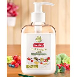 Babyhug 100% Plant Based Fruit & Veggie Wash - 275 ml
