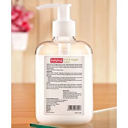 Babyhug 100% Plant Based Fruit & Veggie Wash - 275 ml