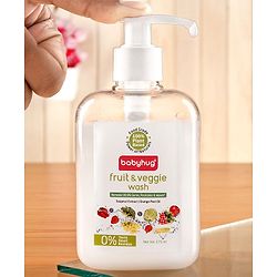 Babyhug 100% Plant Based Fruit & Veggie Wash - 275 ml
