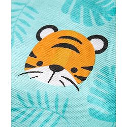 Babyhug Bootie Pajamas Shark Print Pack of 2 - Green Grey