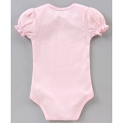 Babyhug 100% Cotton Puff Sleeves Onesies Pack of 5 - Multicolour