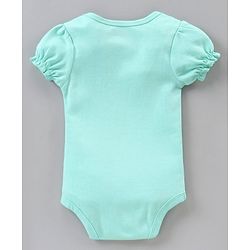 Babyhug 100% Cotton Puff Sleeves Onesies Pack of 5 - Multicolour