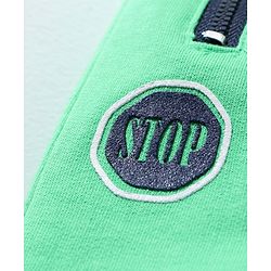 Babyhug Shorts with Drawstring - Green