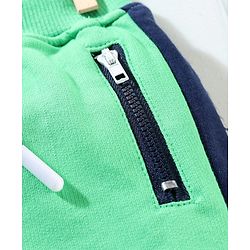 Babyhug Shorts with Drawstring - Green