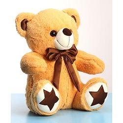 Babyhug Plush Teddy Bear Soft Toy Brown - Height 30 cm
