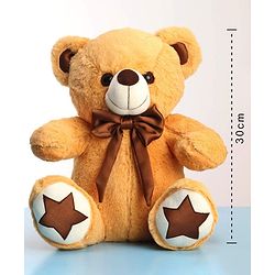 Babyhug Plush Teddy Bear Soft Toy Brown - Height 30 cm