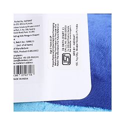 Babyhug Kids Penguin Shaped Sofa Chair - Blue