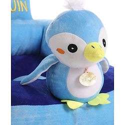 Babyhug Kids Penguin Shaped Sofa Chair - Blue