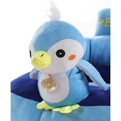 Babyhug Kids Penguin Shaped Sofa Chair - Blue