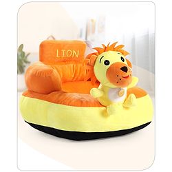 Babyhug Kids Penguin Shaped Sofa Chair - Blue