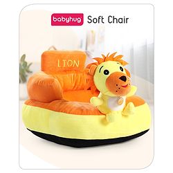 Babyhug Kids Penguin Shaped Sofa Chair - Blue