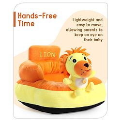 Babyhug Kids Penguin Shaped Sofa Chair - Blue