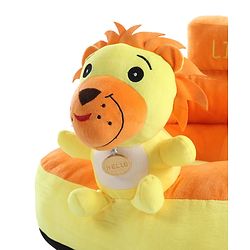 Babyhug Kids Penguin Shaped Sofa Chair - Blue