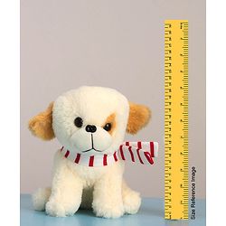 Babyhug Baby Puppy Soft Toy Cream - Height 22 cm