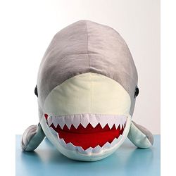 Babyhug Shark Soft Toy Grey - Length 100 cm